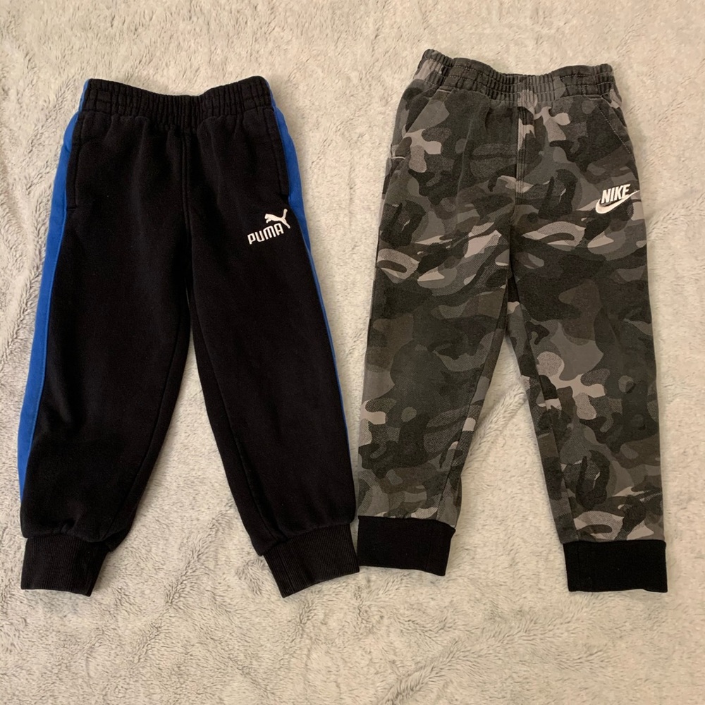 Puma Boys Bundle! Size 4T 2 sweatpants & Shirt